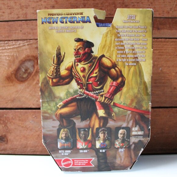 Masters of the Universe Masterverse New Eternia Jitsu Action Figure Mattel 40th - Picture 5 of 7